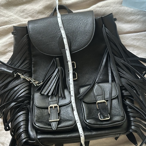 Black Ysl leather backpack excellent condition - Picture 4 of 6